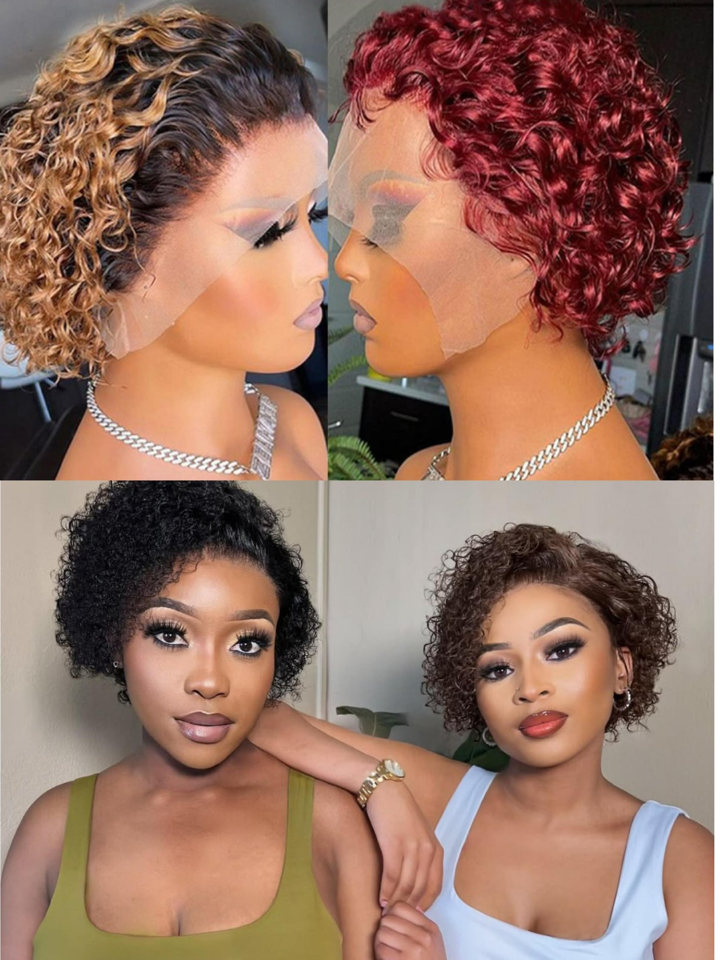 Best Selling Special: Pixie Curls 13x4 and free curl Activator