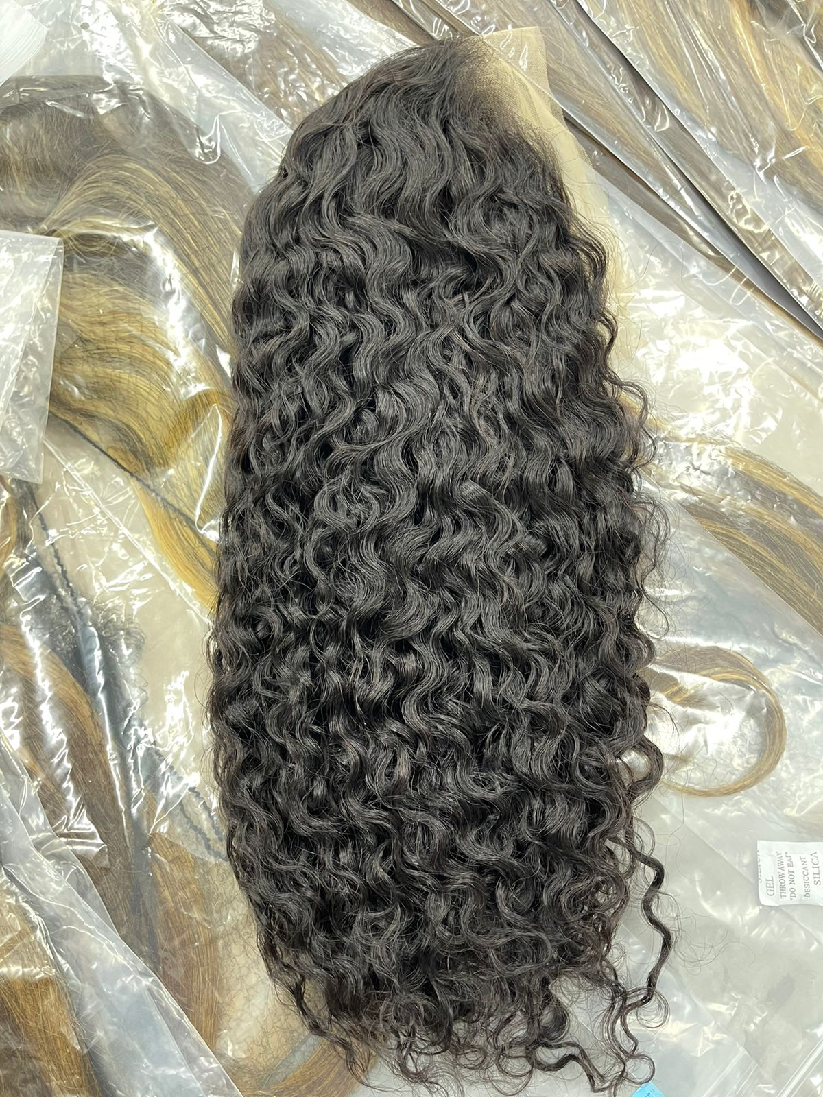 Double drawn Jerry curls 14"  13x4 Double drawn Jerry curls 16" 13x4 R1 800