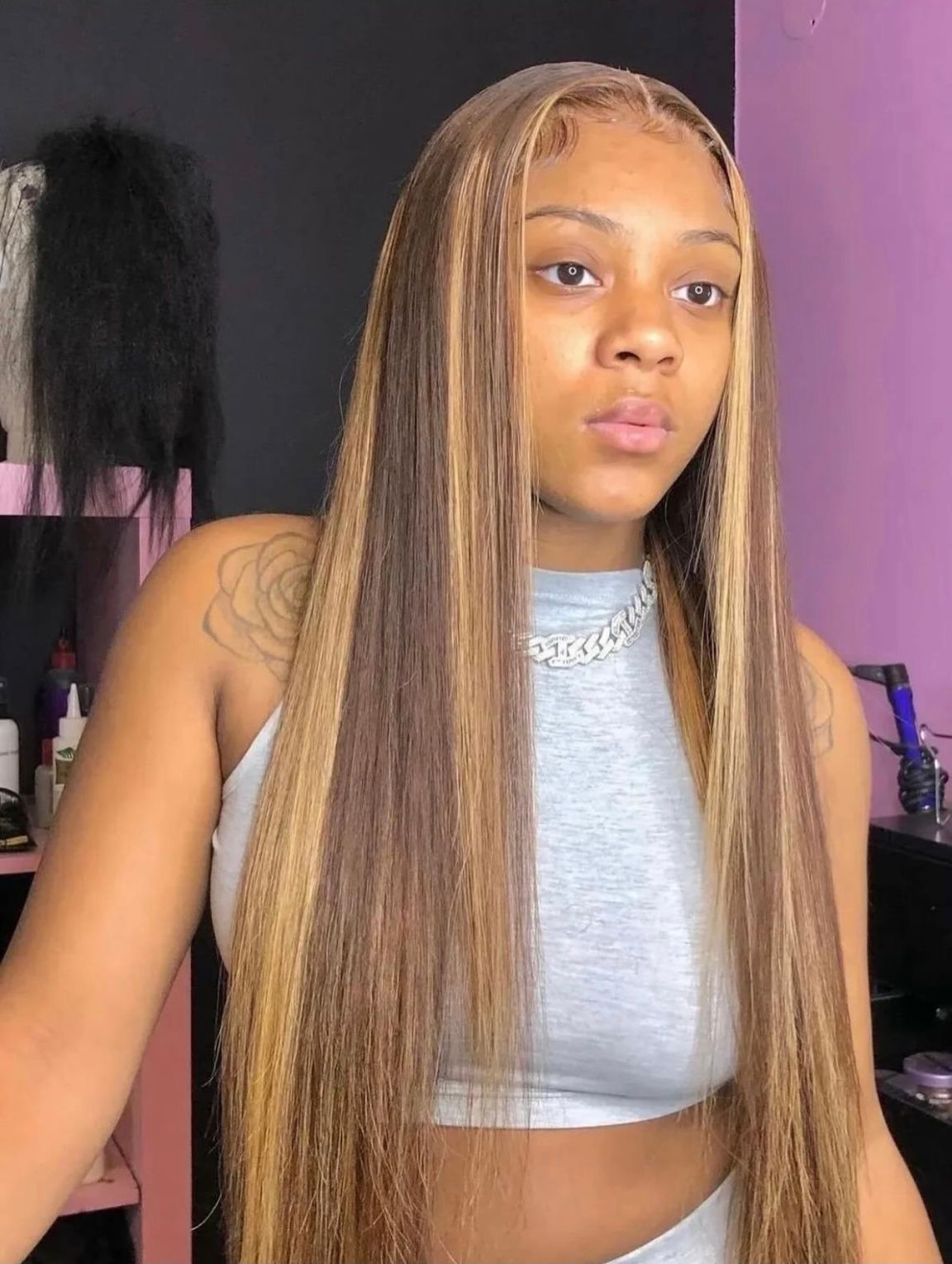 Piano Straight full frontal 26" 13x4