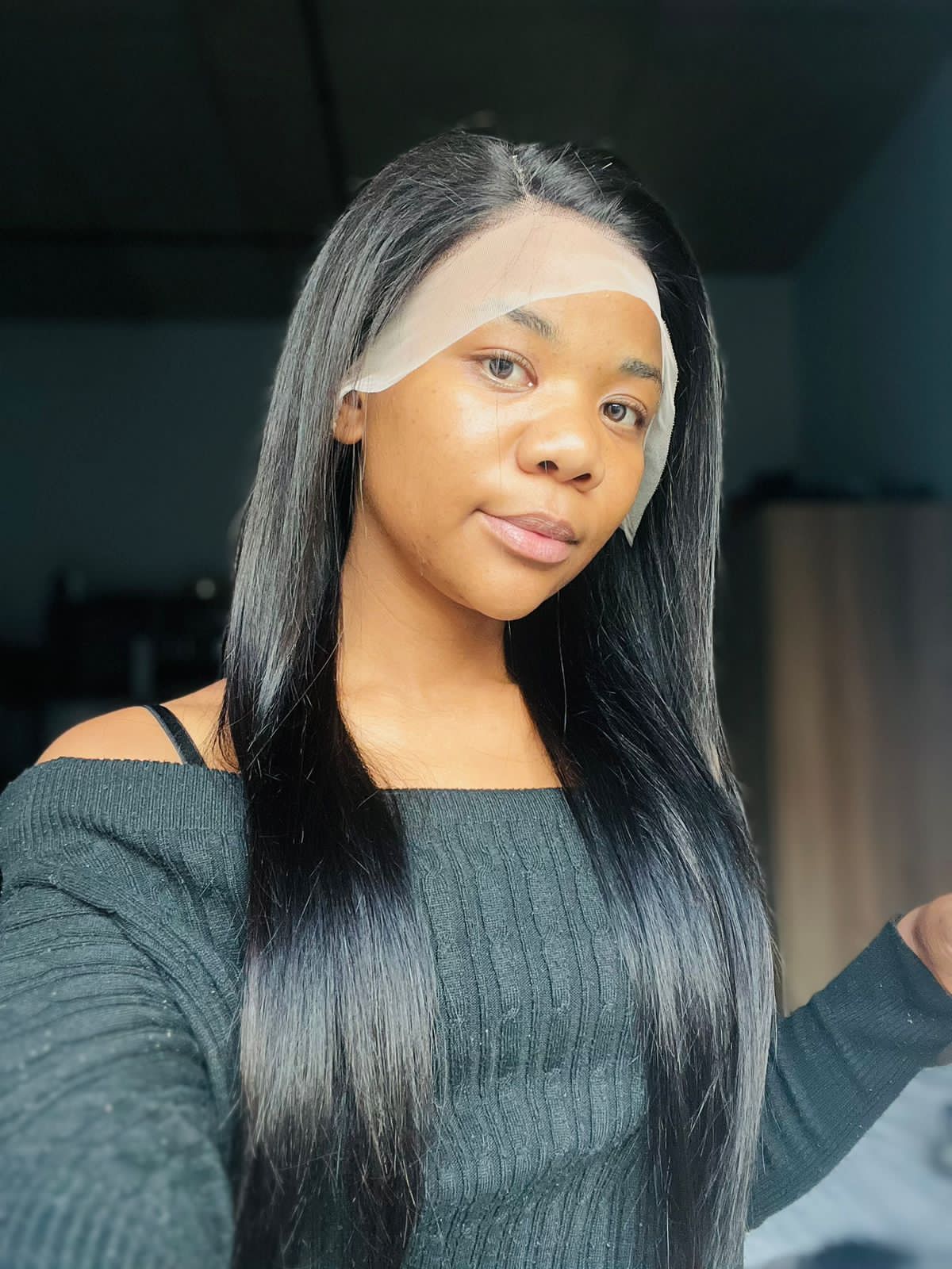 20" Straight Natural color 13x4 with free Goodies