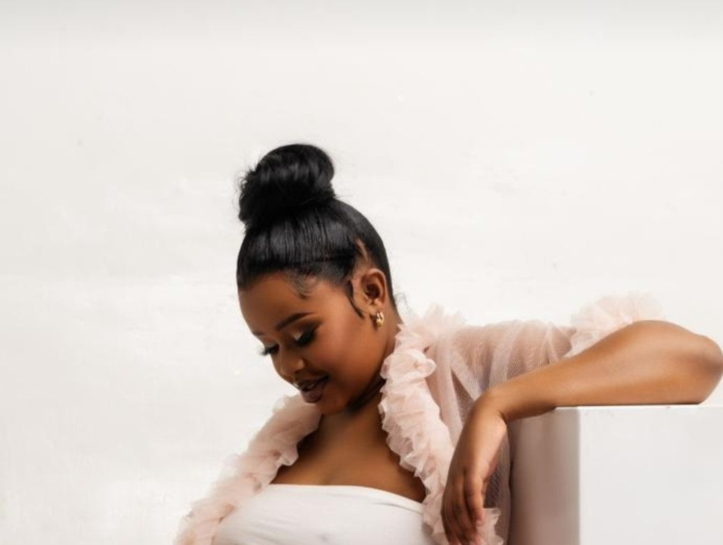 Closure only Ponytail 14" closure and x2 26 inch bundles