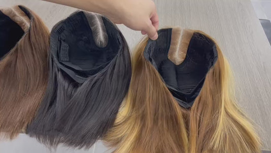 Kim K Double Drawn 8" Bob 5x5 Glue less