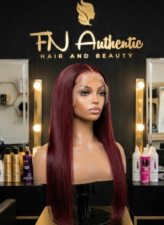 Double Drawn 13x4 30" Virgin Hair – Ultra-Dense, Full-Ends, No Weft Shedding.