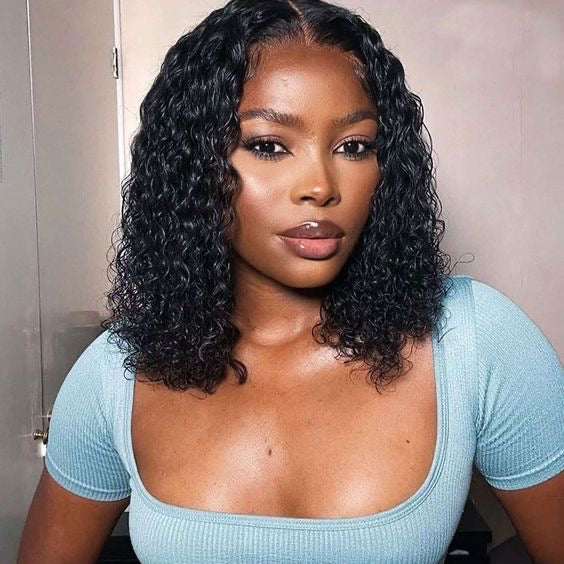 14" HD Lace 13x6 Double Drawn Water Curls – voluminous, frizz-free, and flawlessly defined from root to tip.