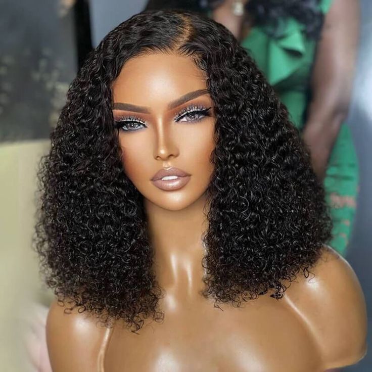 Double drawn Jerry curls 14"  13x4 Double drawn Jerry curls 16" 13x4 R1 800